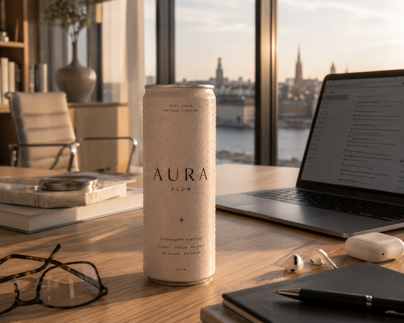 AURA FLOW — the 3pm desk